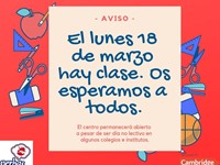 Lunes 18 de marzo